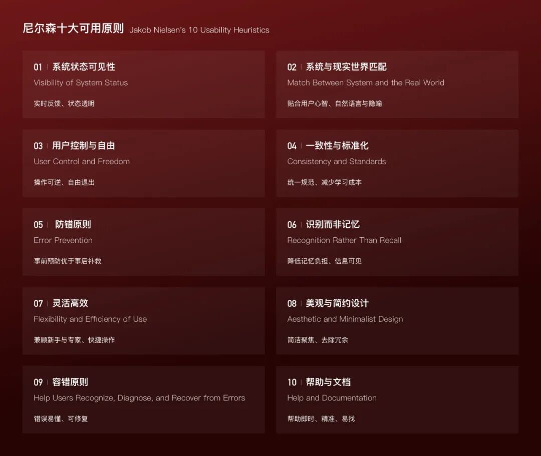 UX设计原则:两大经典原则体系和常用的八大基础设计原则