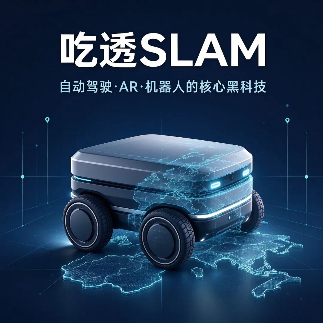 吃透SLAM:自动驾驶、AR、机器人的核心黑科技(零基础入门+实战学习指南)