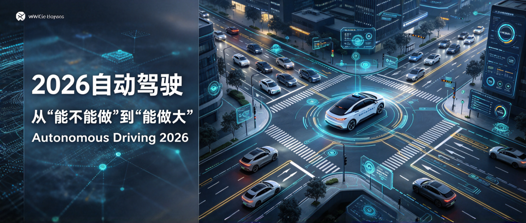 2026自动驾驶深度解析:从“能不能做”到“能做多大”,一场规模化落地的生死竞速