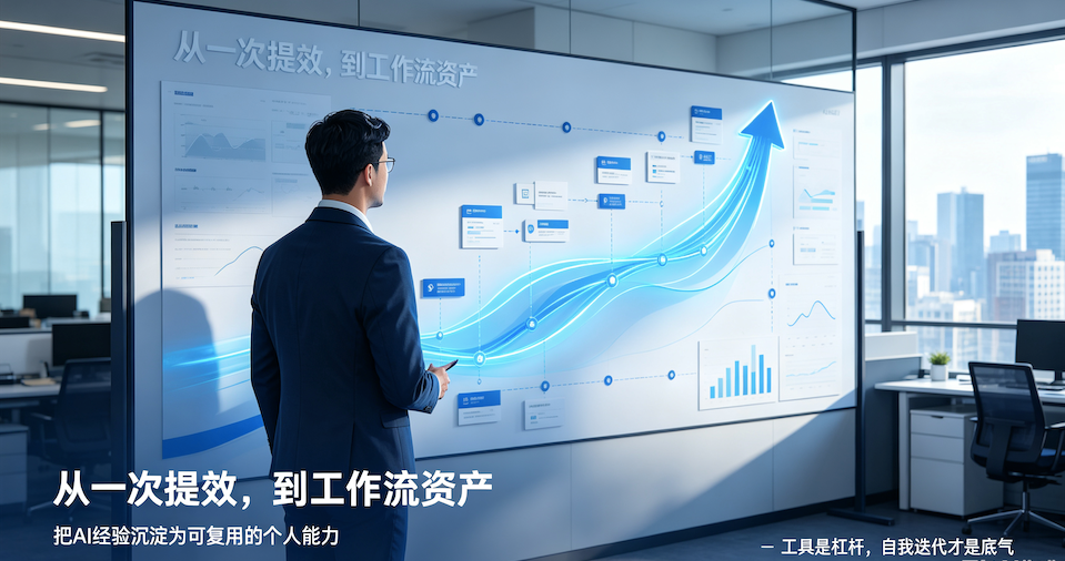 AI重塑职场·:4大高频岗位,手把手搭出你的AI工作流
