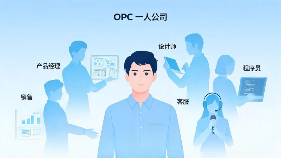 一篇讲透:什么是一人公司(OPC)?为什么国家文件里开始提它