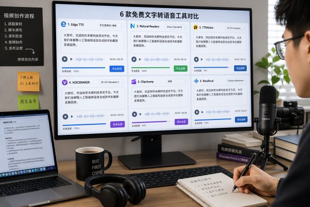 临时需要把文字转成语音？这 6 个免费配音工具可以快速上手
